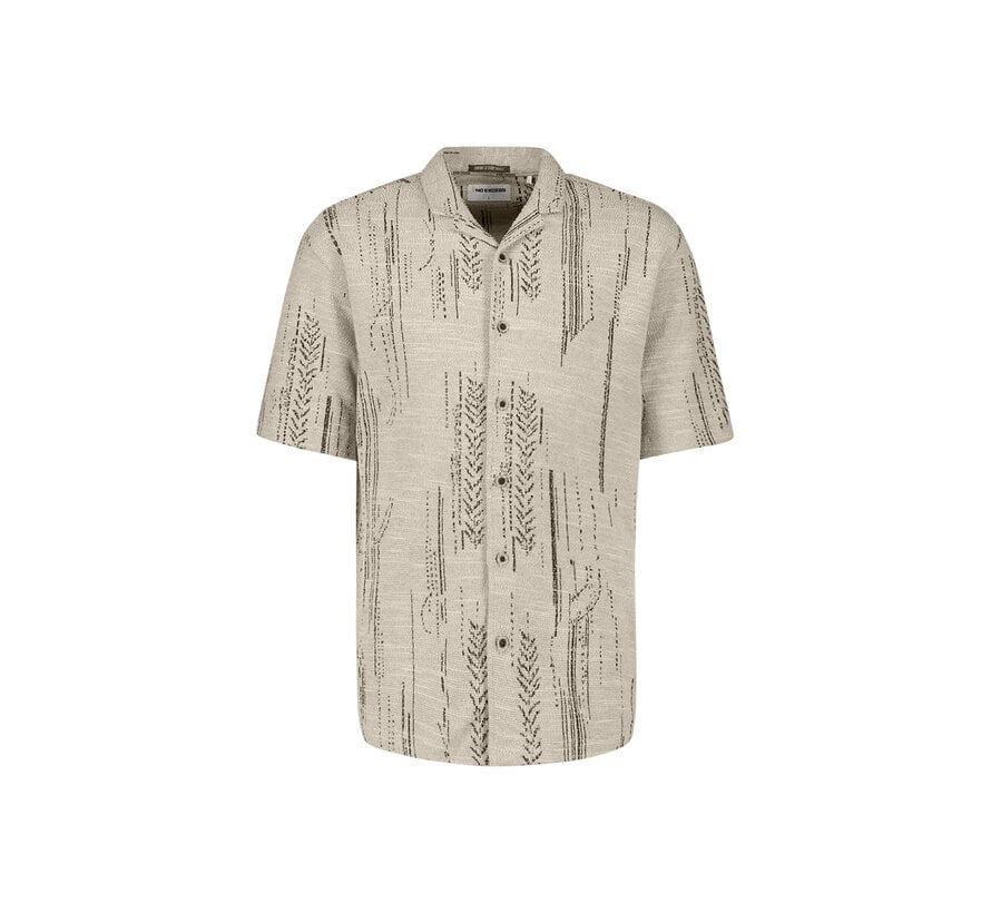 Korte Mouw Overhemd Jacquard Fancy Kit (31490307 - 013)