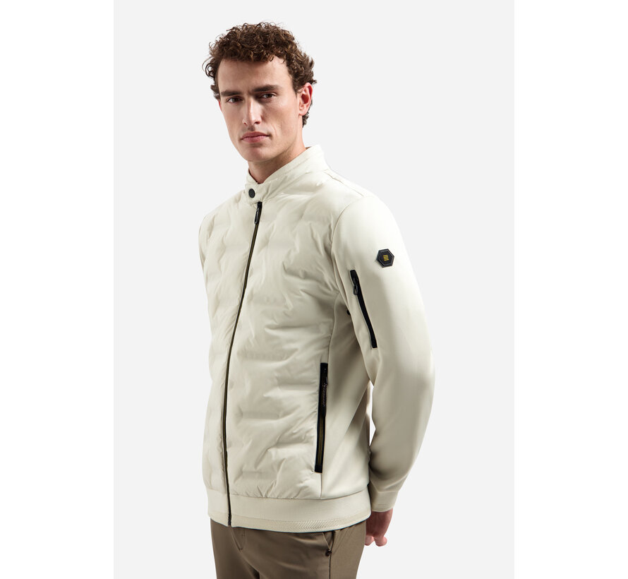 Zomerjas Short Fit Sealed Knitted Mix Stone (31630119 - 014)