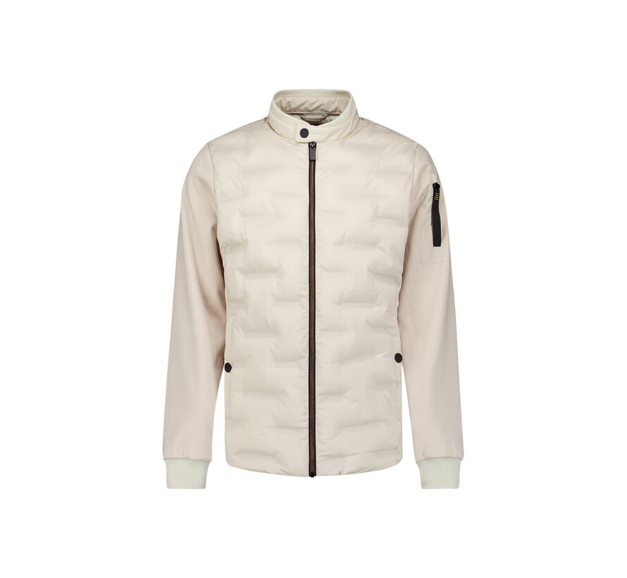 Zomerjas Short Fit Sealed Knitted Mix Stone (31630119 - 014)