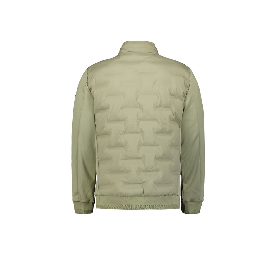 Zomerjas Short Fit Sealed Knitted Mix Night Light Army (31630119 - 177)