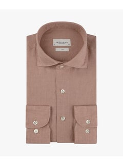 Profuomo Profuomo Overhemd 100% Linnen Slim Fit Cutaway D. Pink (PPXH10017N)