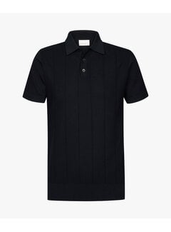 Profuomo Profuomo Knitted Polo Aero Ease Navy (PPXD10030A)