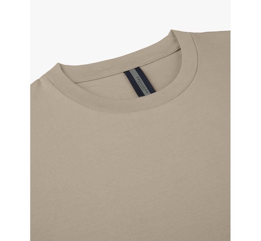 Profuomo T-shirt Oversized Beige (PPXT10003C)