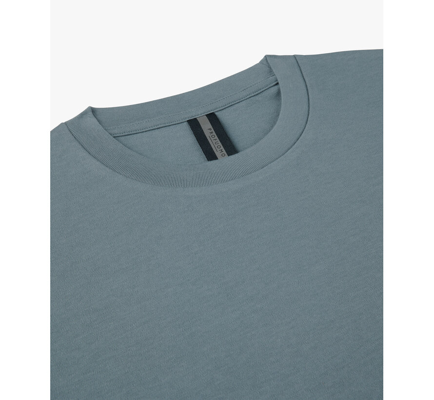 Profuomo T-shirt Oversized Grey Blue (PPXT10003H)