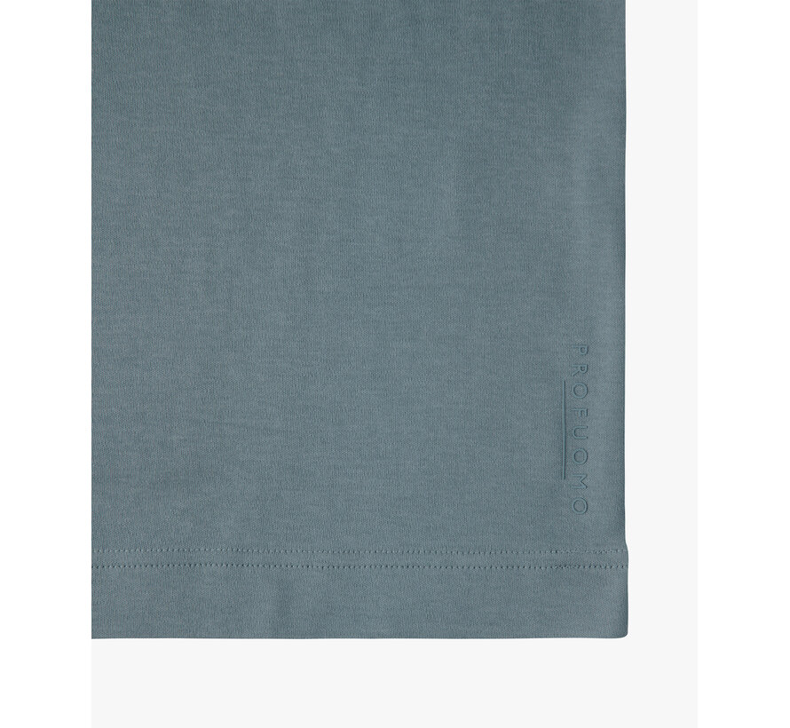Profuomo T-shirt Oversized Grey Blue (PPXT10003H)