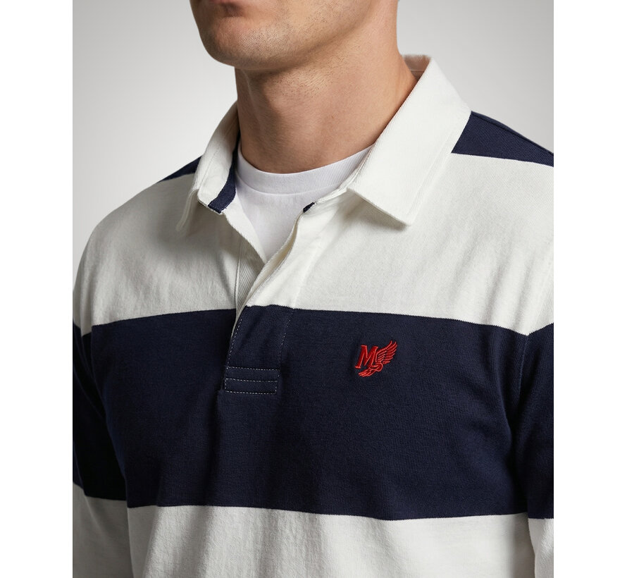 Rugby Sweater 2 Stripes Off-White (MM261.8004.02 - 9100)