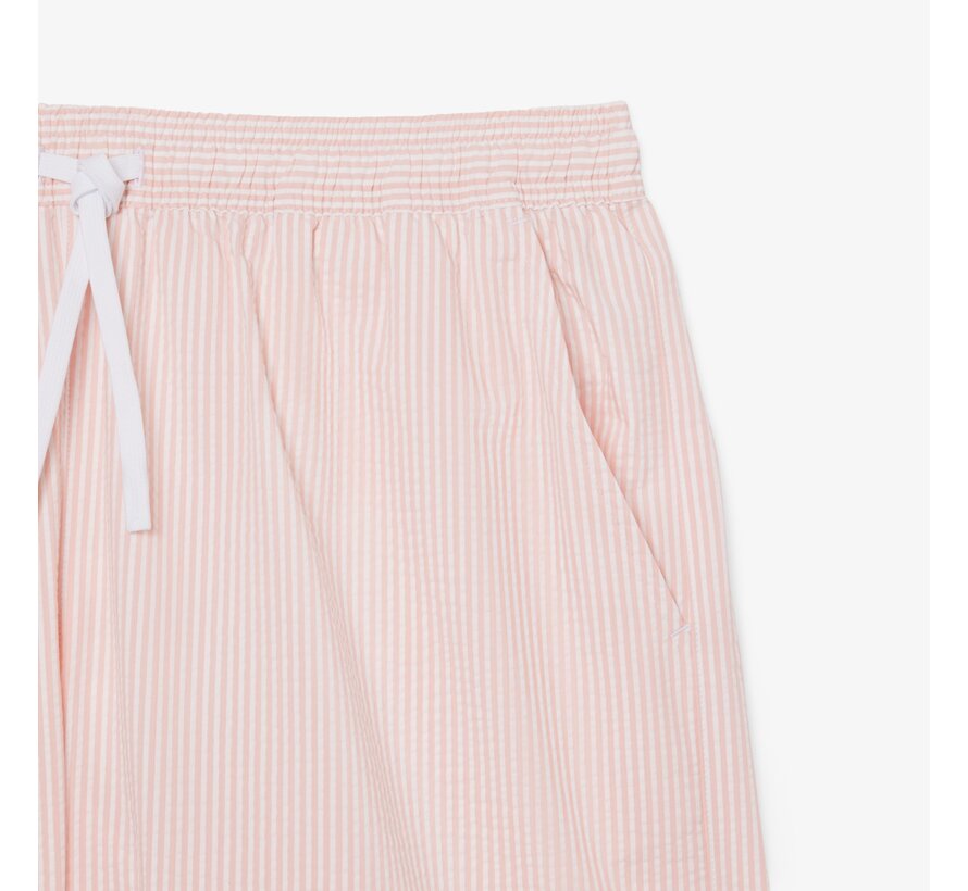 Lacoste Zwemshort Streep Roze (MH9089 - 1IZ)