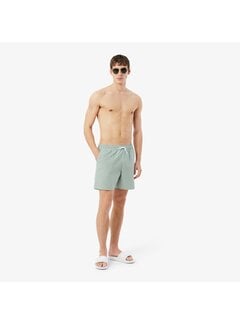 Lacoste Zwemshort Streep Groen (MH9089 - 1JA)