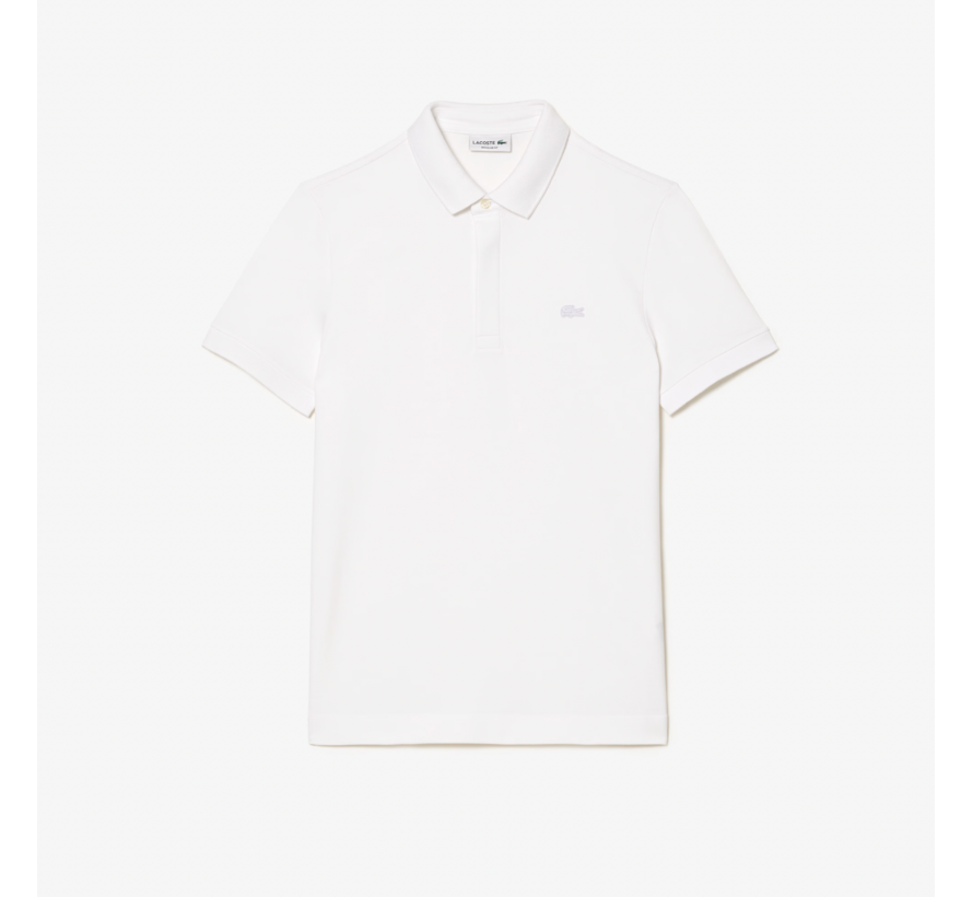 Lacoste Polo Regular Fit Paris Stretch Pique Wit (PH5522 - 001)
