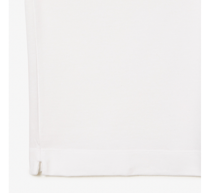 Lacoste Polo Regular Fit Paris Stretch Pique Wit (PH5522 - 001)