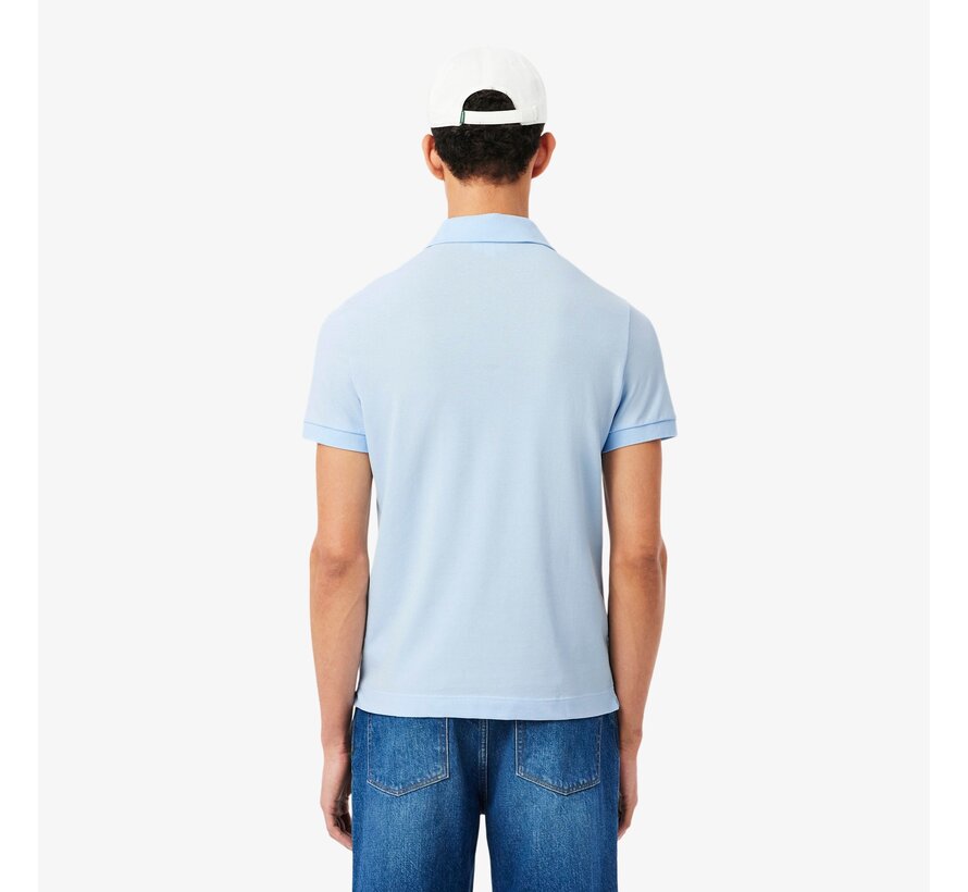 Lacoste Polo Regular Fit Paris Stretch Pique Licht Blauw (PH5522 - T01)