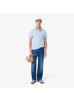 Lacoste Lacoste Polo Regular Fit Paris Stretch Pique Licht Blauw (PH5522 - T01)