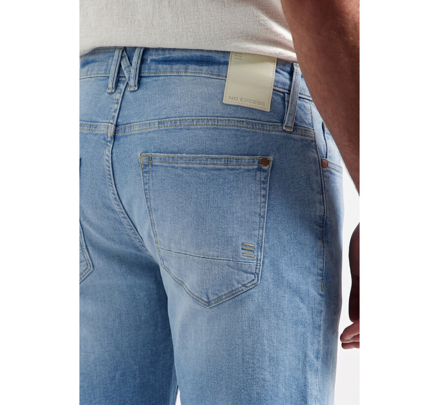 No Excess Jeans Short Regular Bleach Denim (318190313 - 229)