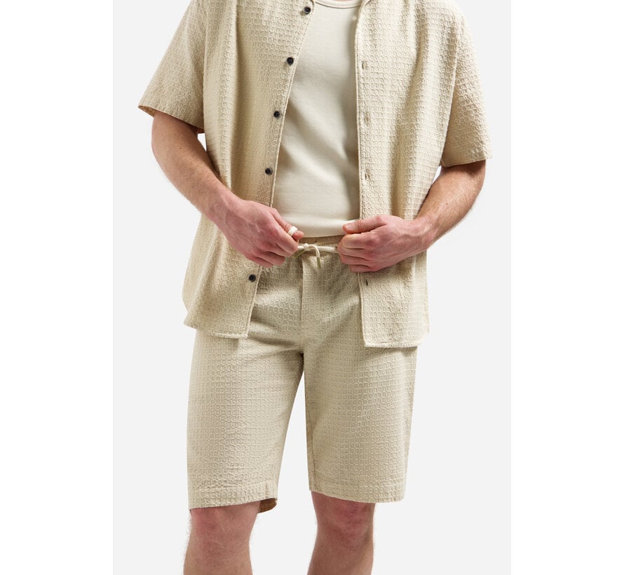 No Excess Short Chino Jacquard Uni Desert (318190322 - 045)