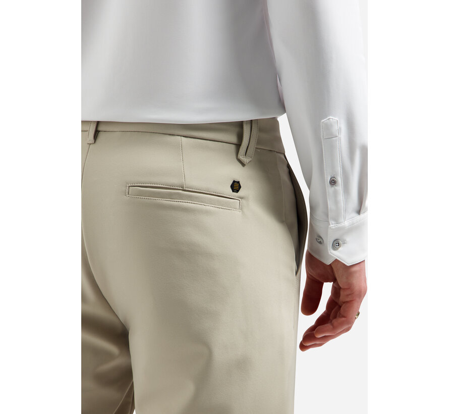 No Excess Short Chino 4-Way Stretch Sedoc Stone (318190318SN - 014)