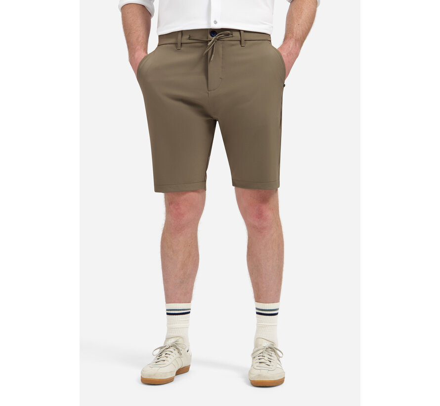 No Excess Short Chino 4-Way Stretch Sedoc Khaki (318190318SN - 043)