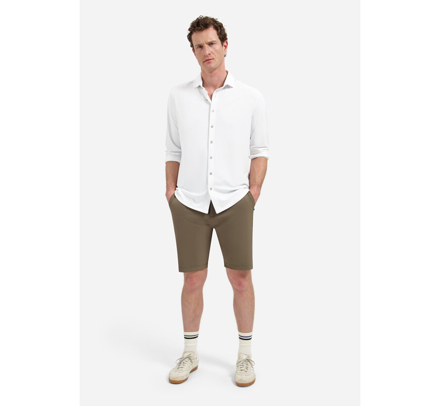 No Excess Short Chino 4-Way Stretch Sedoc Khaki (318190318SN - 043)