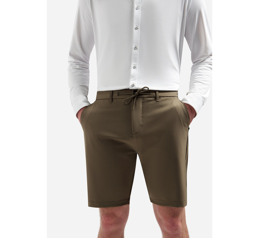 No Excess Short Chino 4-Way Stretch Sedoc Khaki (318190318SN - 043)
