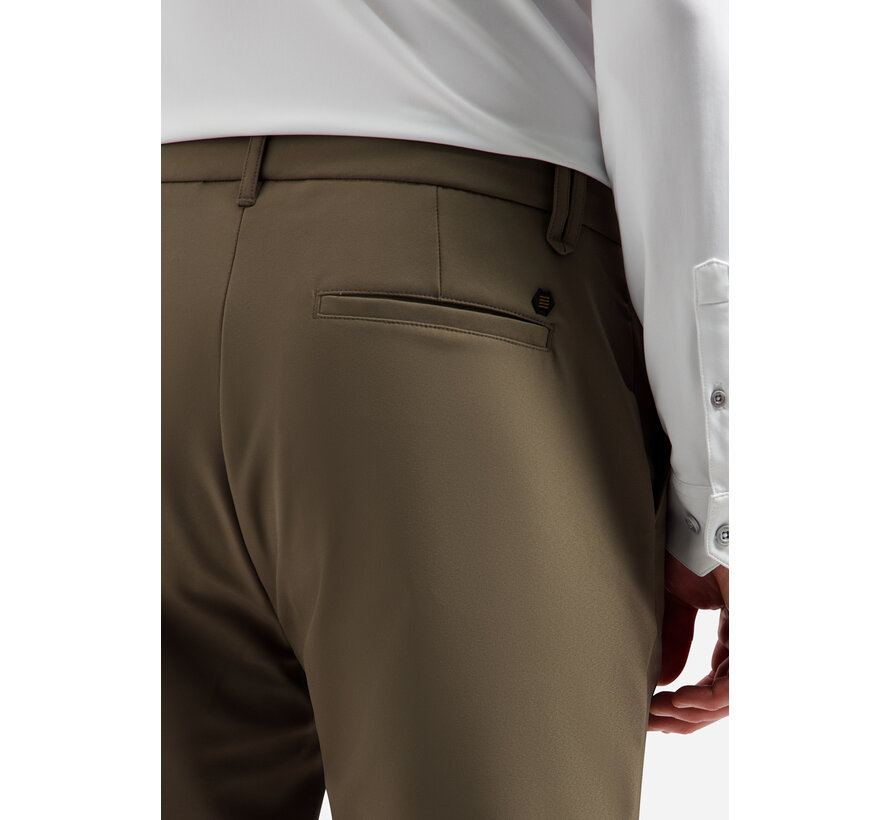 No Excess Short Chino 4-Way Stretch Sedoc Khaki (318190318SN - 043)