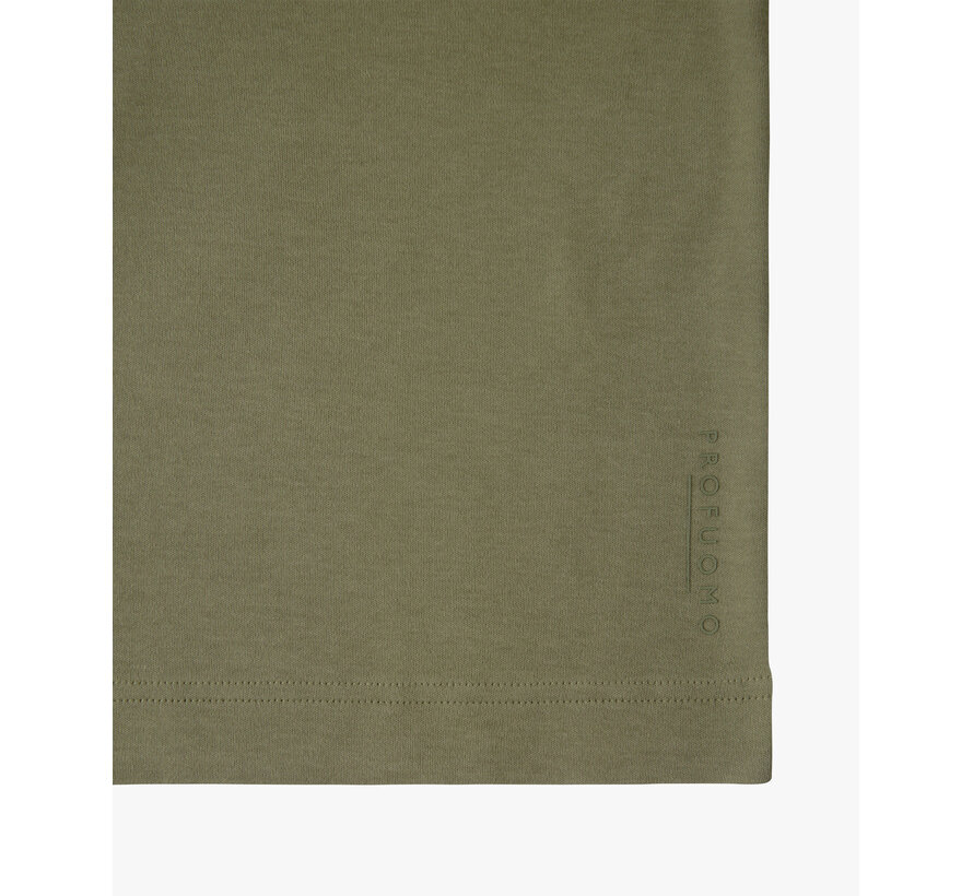 Profuomo T-shirt Oversized Mid Green (PPXT10003G)