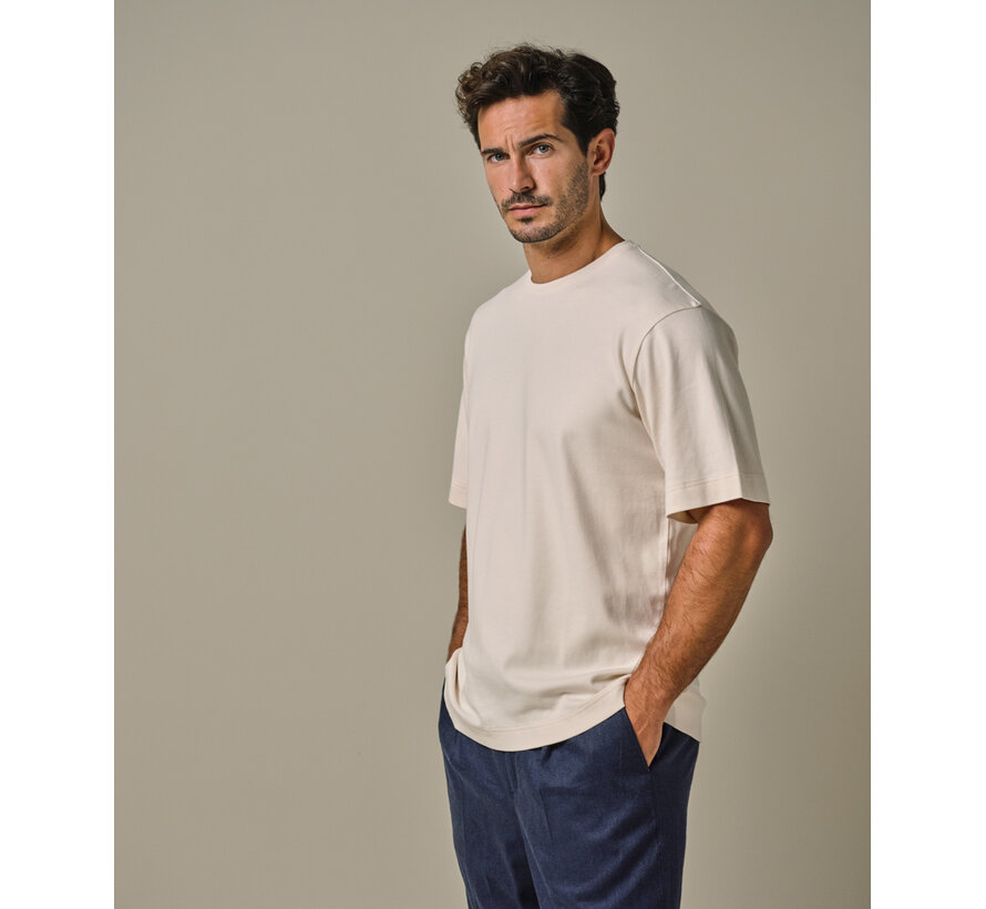 Profuomo T-shirt Oversized Off White (PPXT10003K)