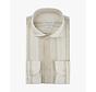Profuomo Overhemd Linnen Cutaway Beige (PPXH10044A)