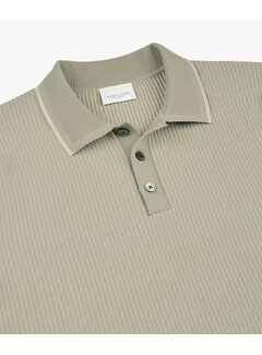 Profuomo Polo Katoen/Zijde Beige (PPXD10008B)