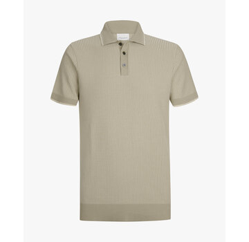 Profuomo Polo Katoen/Zijde Beige (PPXD10008B)
