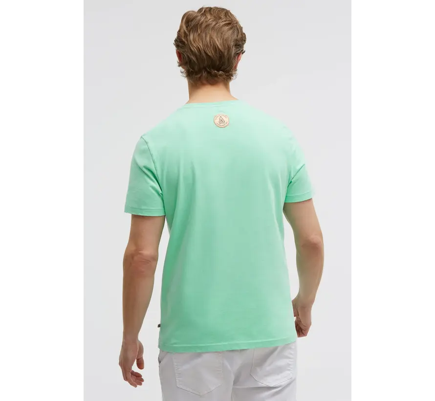 Gaastra T-shirt Classic Yacht Race Regular Fit Reef Green (GL2603-3302-32 - GRE0370)