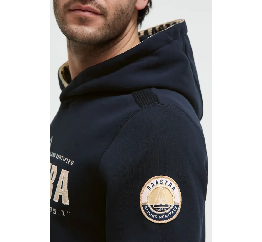 Gaastra Hooded Sweater Classic Yacht Race Navy (GL2603-3310-33 - BLU0011)