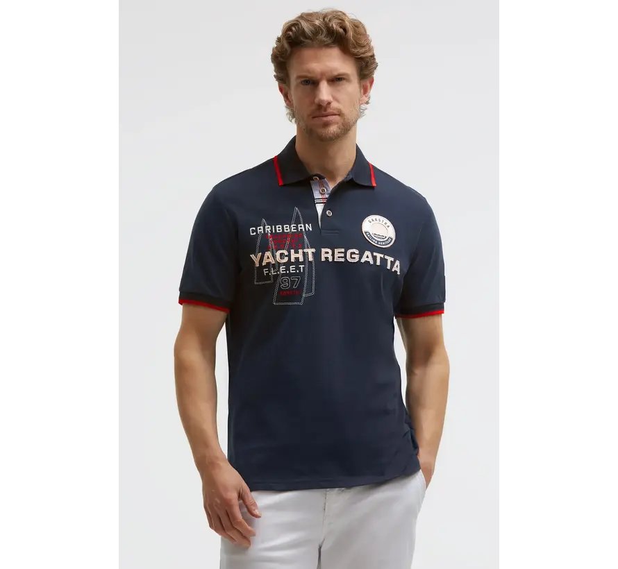 Gaastra Polo Classic Yacht Race Blue Navy (GL2603-3305-11 - BLU0011)