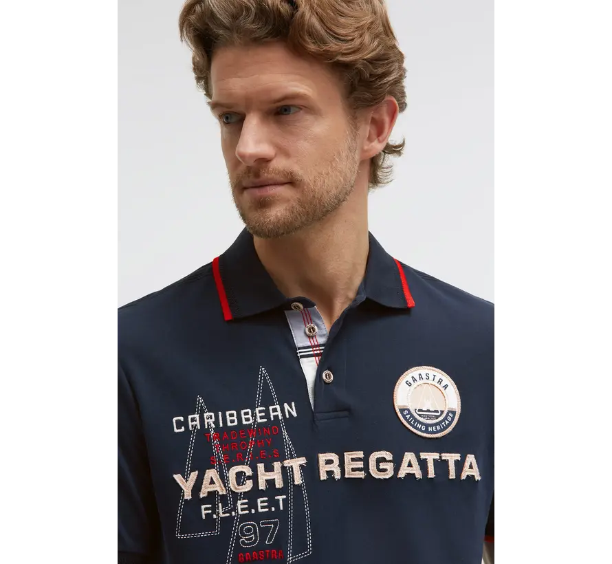 Gaastra Polo Classic Yacht Race Blue Navy (GL2603-3305-11 - BLU0011)