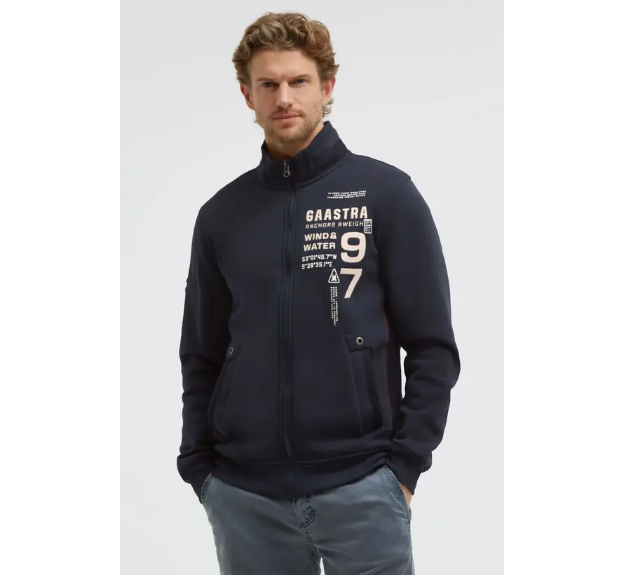 Gaastra Vest Sweat Classic Yacht Race Blue Navy (GL2603-3311-21 - BLU0011)