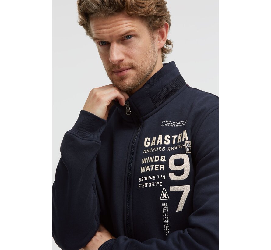 Gaastra Vest Sweat Classic Yacht Race Blue Navy (GL2603-3311-21 - BLU0011)