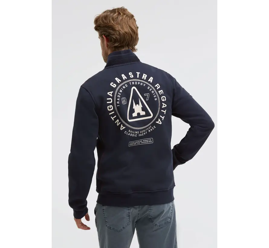 Gaastra Vest Sweat Classic Yacht Race Blue Navy (GL2603-3311-21 - BLU0011)
