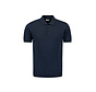 Pullover Short Sleeve Polo Button Solid Deep Blue (27230354SN - 096)