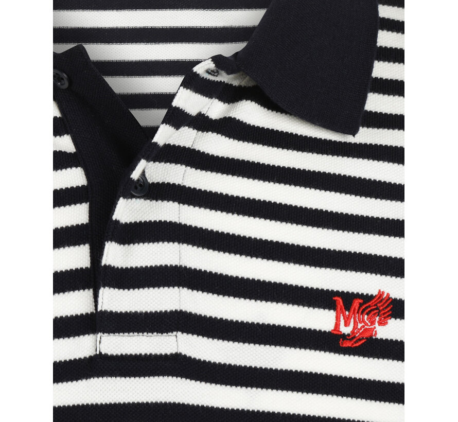 McGregor Polo Pique Stripe Regular Fit Off White (MM261.9001.03 - 9100)
