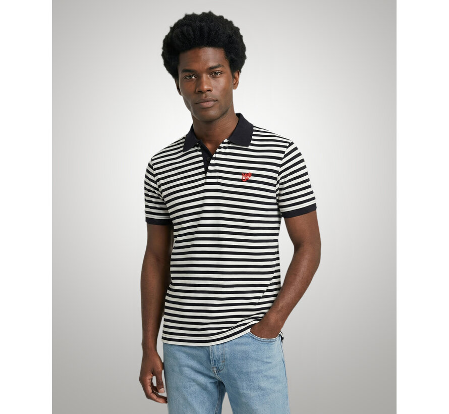 McGregor Polo Pique Stripe Regular Fit Off White (MM261.9001.03 - 9100)