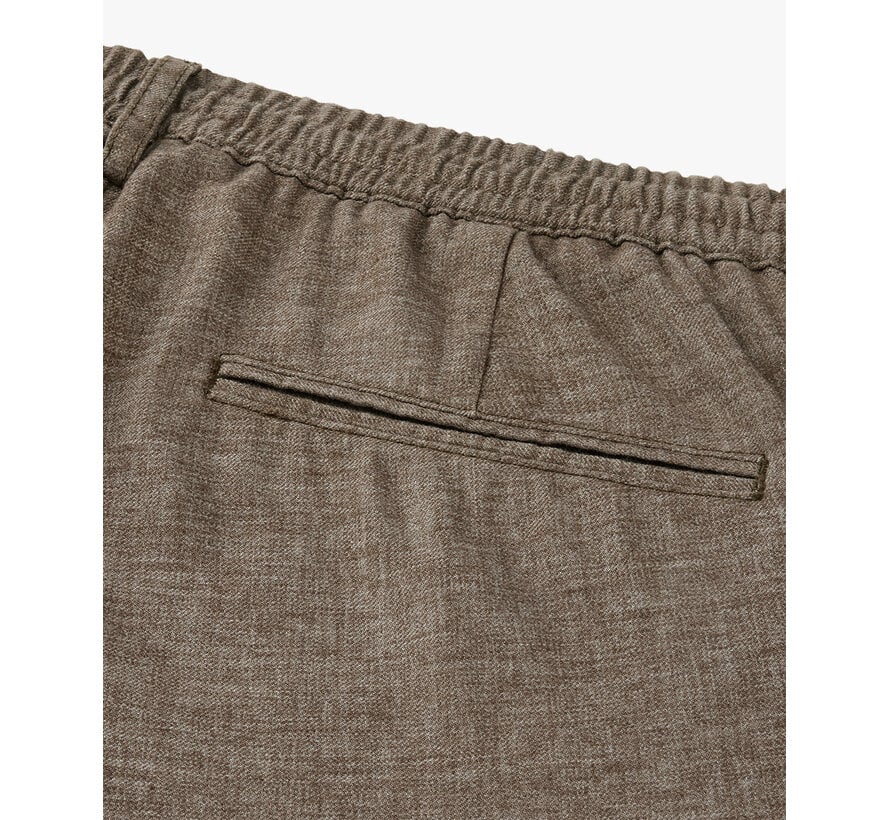 Short Sportcord Polyester/Linnen Brown (PPXQ10010A)