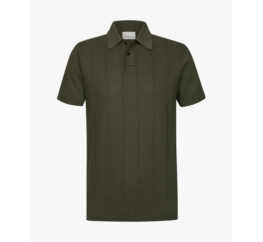 Knitted Polo Aero Ease Green (PPXD10030B)