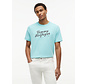 T-shirt Regular Fit Logo Graphic Crew Neck  Arctic Aqua (MW0MW42385 - CSR)