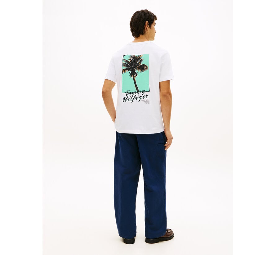 T-shirt Back Photo Print White (MW0MW42386 - YBR)