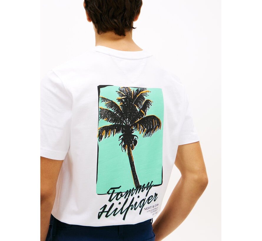 T-shirt Back Photo Print White (MW0MW42386 - YBR)