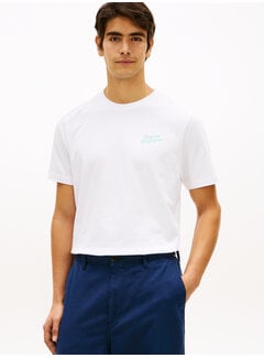 Tommy Hilfiger T-shirt Back Photo Print White (MW0MW42386 - YBR)