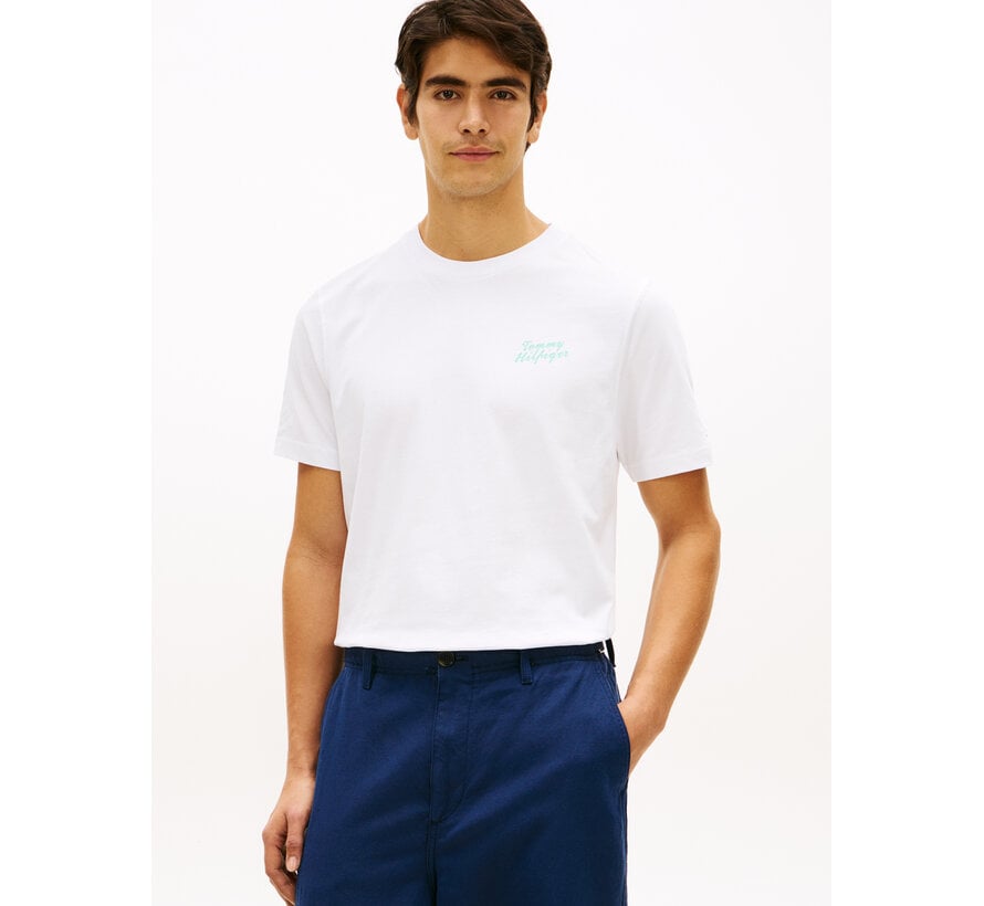 T-shirt Back Photo Print White (MW0MW42386 - YBR)