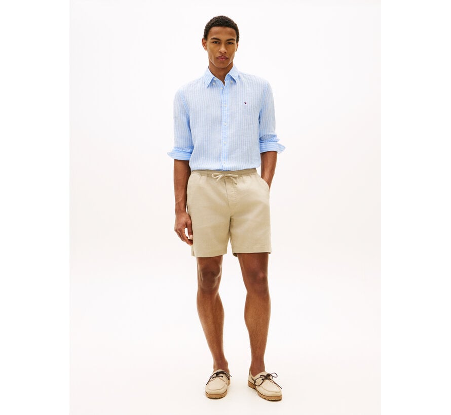 Chino Short Dover Linnen Blend Batique Khaki (MW0MW44353 - AEG)