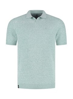 Fellows United Polo Structure Knit Twisted Yarn Mint Green (61.3680 - 175)