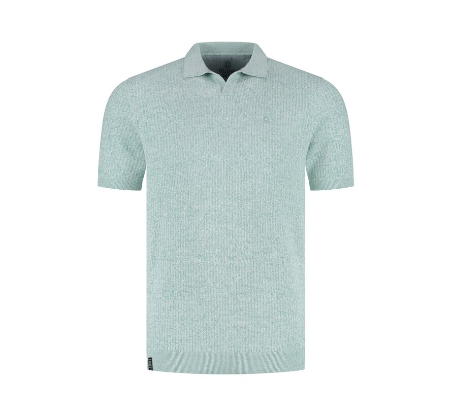 Fellows United Polo Structure Knit Twisted Yarn Mint Green (61.3680 - 175)
