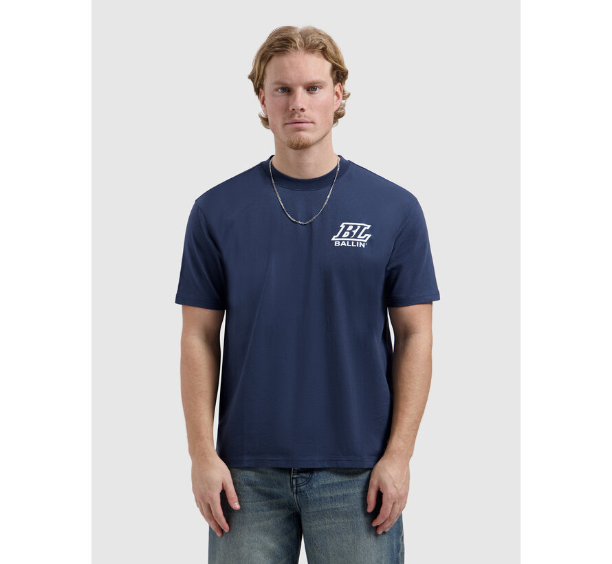 Ballin T-shirt Global Monogram Navy (26019123 - 07)