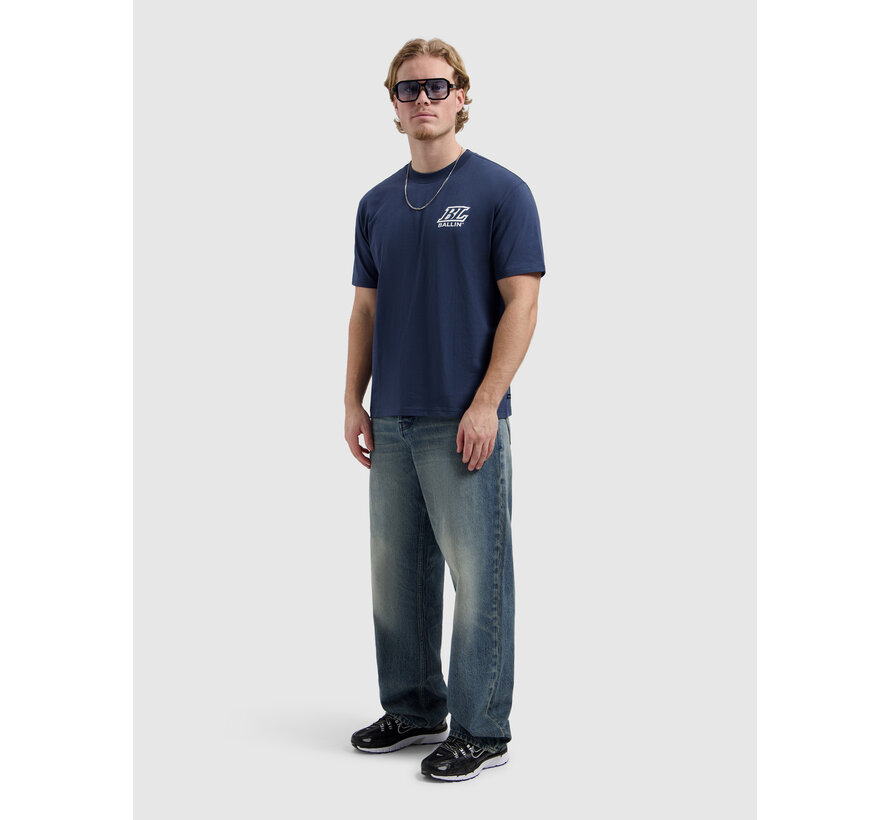 Ballin T-shirt Global Monogram Navy (26019123 - 07)